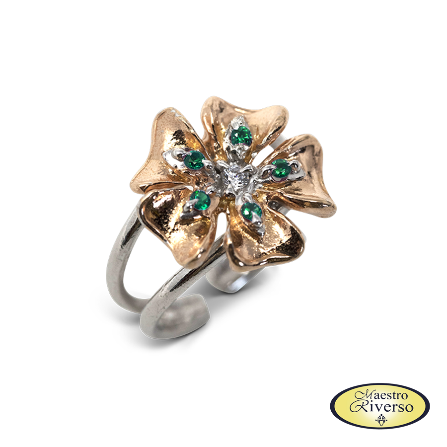 Anello donna collezione Flowers AnFr16-V