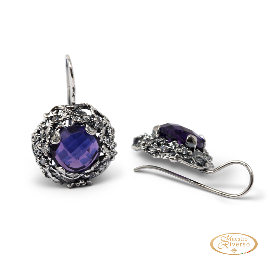 Orecchini Elegance OrElg01 Ametista