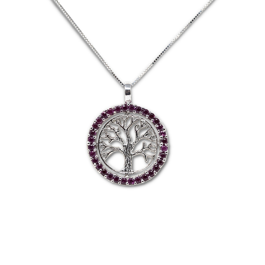 Collana Albero della Vita ADV05Arg-R
