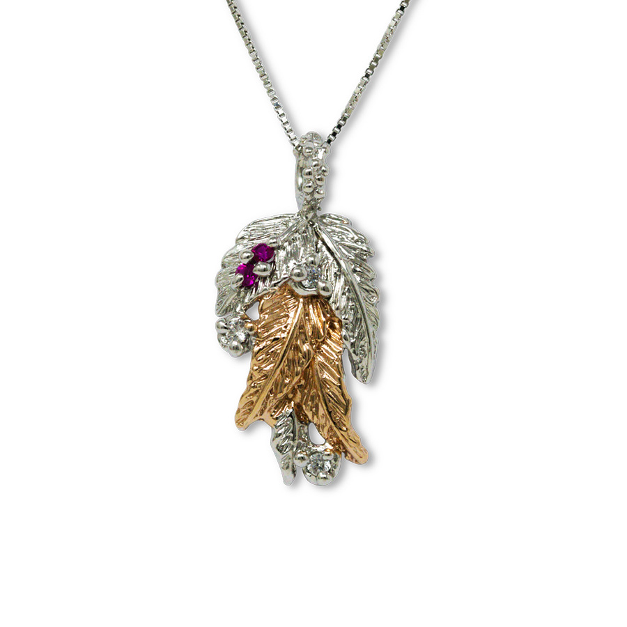 Collana Laurea Lr02bicolore