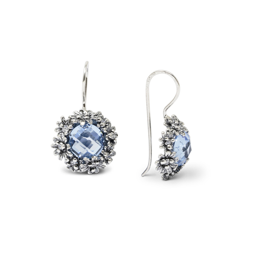 Orecchini Primule D'Argento OrPrm05L