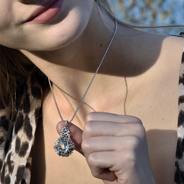 Collana Primule D'Argento Prm06 - immagine 2