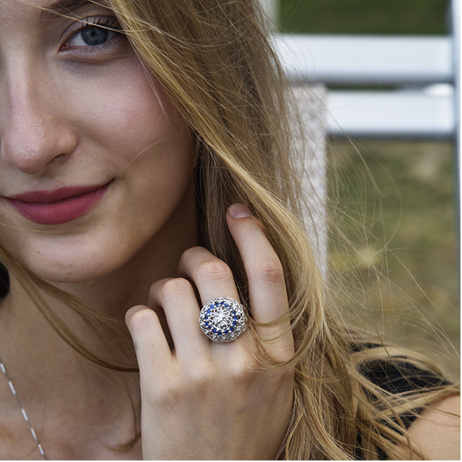 Anello Meteore AnMet02Arg - immagine 2
