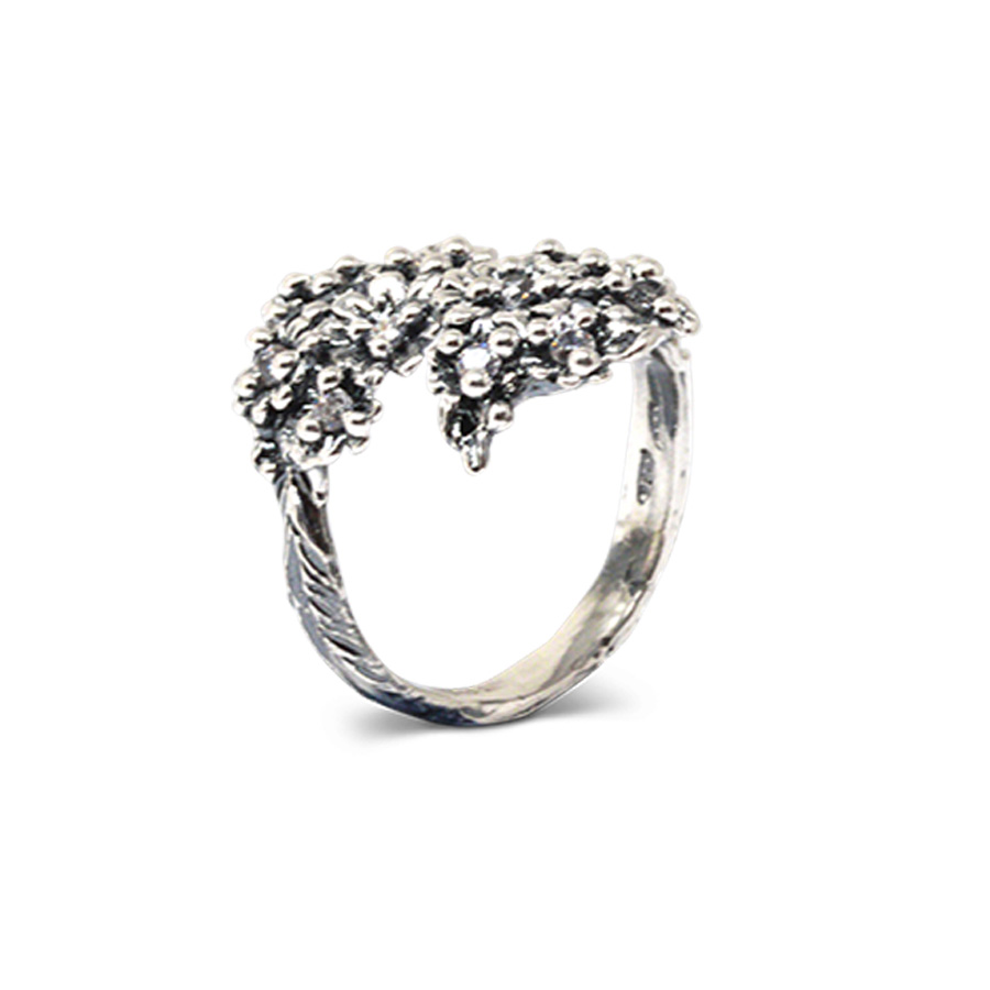 Anello Primule D'Argento AnPrm03 - immagine 2