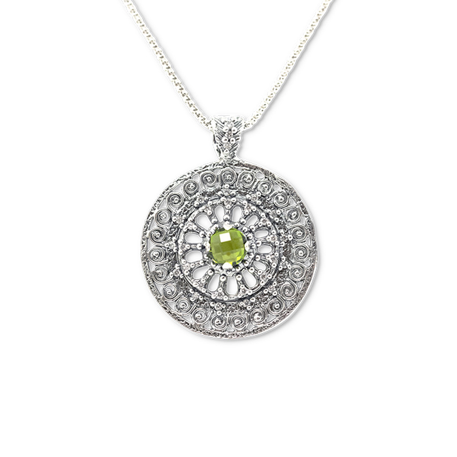 Collana-Rosoni Rs01-Peridoto